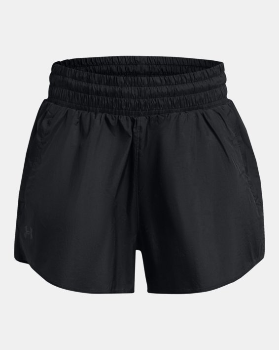 UA Vanish 3“ Crinkle-Shorts für Damen, Black, pdpMainDesktop image number 4